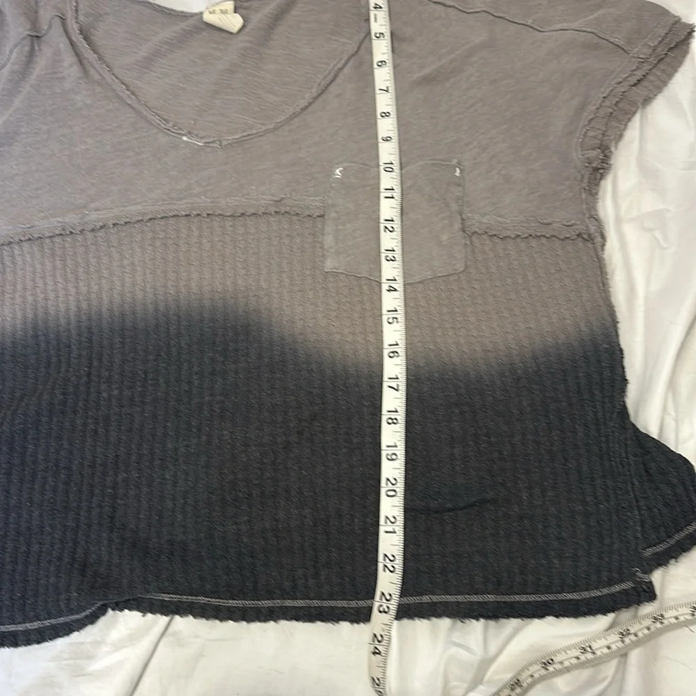 Free People We The Free Sun Dial Ombré T-Shirt Size X Small N7